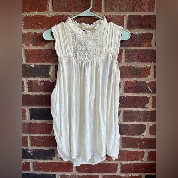 Anthropologie Bristol Embroidered Blouse Size 10 - Picture 4 of 14